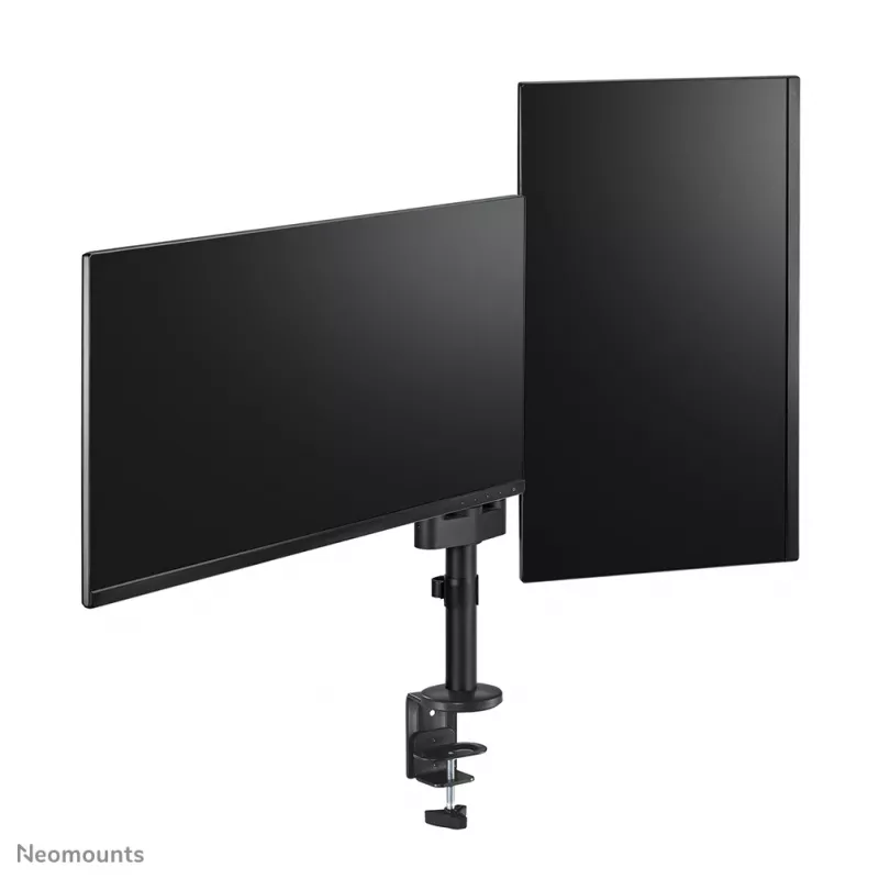 Neomounts DS60-425BL2 Monitorų laikiklis 17-27 colių – vietą taupantis