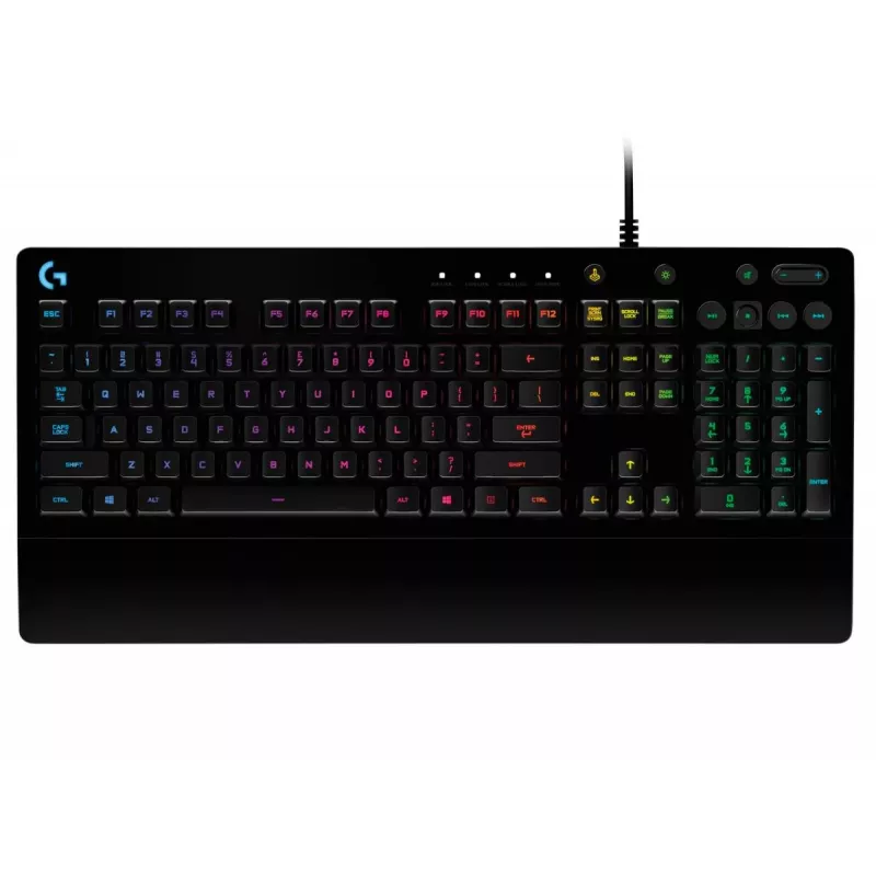 LOGITECH G213 Prodigy žaidimų klaviatūra, USB, juoda - Qwertz Deutsch