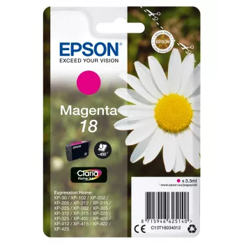 Epson Daisy Singlepack Magenta 18 Claria Home Ink kasetė