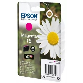 Epson Daisy Singlepack Magenta 18 Claria Home Ink kasetė