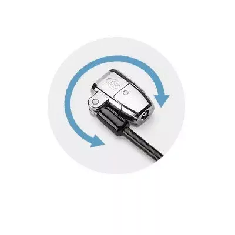 Kensington ClickSafe 2.0 spynelė nešiojamam kompiuteriui su raktu