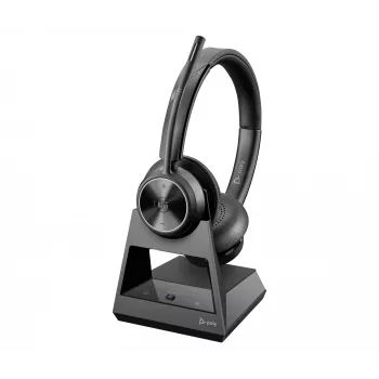 HP Poly Savi 7320 UC Stereo DECT belaidė ausinė su Microsoft Teams sertifikatu