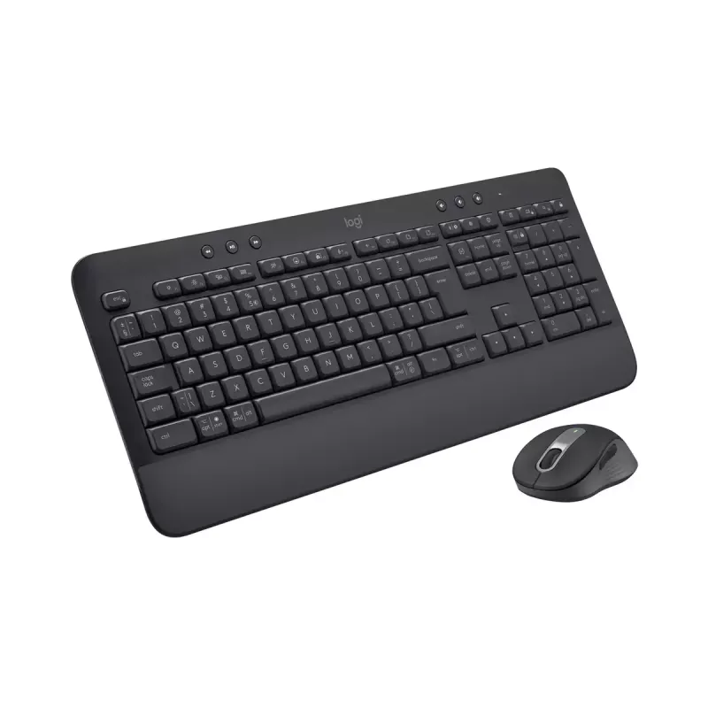 LOGITECH Signature Mk650 Combo For Business - Graphite - US International QWERTY belaidė klaviatūra ir pelė