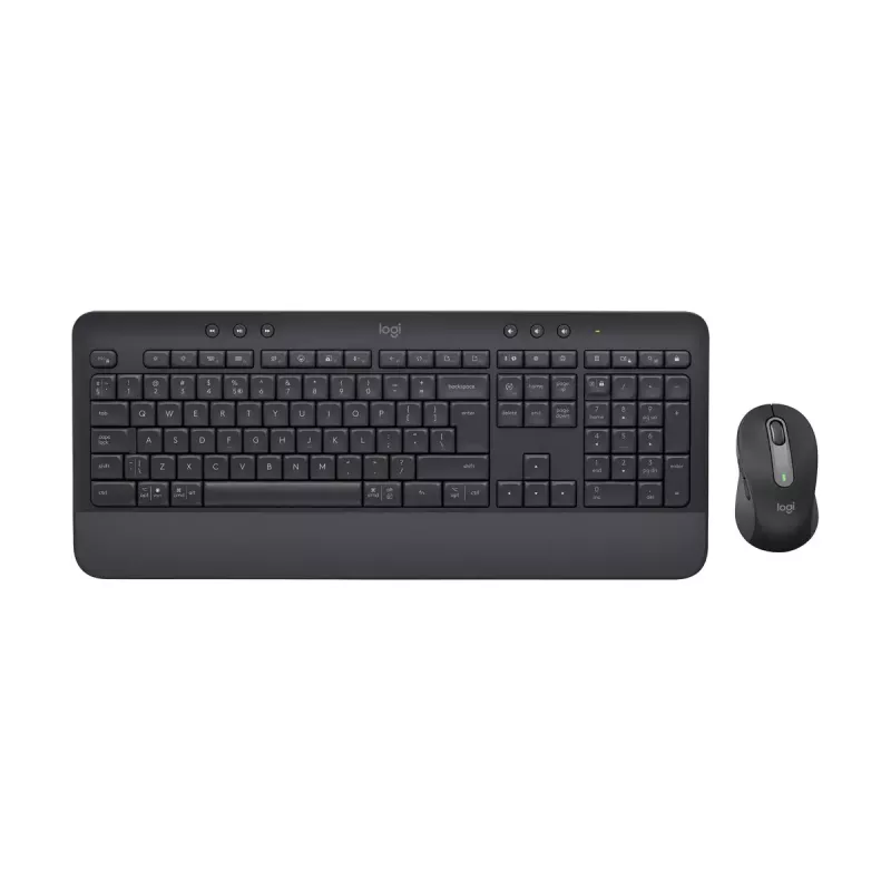 LOGITECH Signature Mk650 Combo For Business - Graphite - US International QWERTY belaidė klaviatūra ir pelė