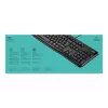 LOGITECH Klaviatūra K120 - Verslui Azerty Belgijos