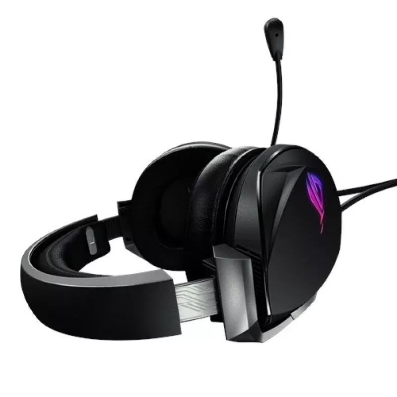 Ausinės ASUS ROG Theta 7.1, žaidimų, laidinės, USB-C, juodos