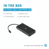 USB-C kelių prievadų stotelė HP Travel – HP 1C1Y5AA, USB-C jungtis, HDMI 2.0, VGA, 1×RJ-45, 2×USB-A 3.2 Gen1, 2×USB 2.0, MicroSD skaitytuvas, juoda