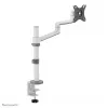 Neomounts DS60-425WH1 Monitorio laikiklis 17-27 colių - taupantis vietą, spaustuvas/įvorė, 8 kg, 43,2 cm (17 col.), 68,6 cm (27 col.), 100 x 100 mm, Baltas