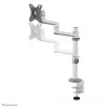 Neomounts DS60-425WH1 Monitorio laikiklis 17-27 colių - taupantis vietą, spaustuvas/įvorė, 8 kg, 43,2 cm (17 col.), 68,6 cm (27 col.), 100 x 100 mm, Baltas