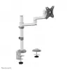 Neomounts DS60-425WH1 Monitorio laikiklis 17-27 colių - taupantis vietą, spaustuvas/įvorė, 8 kg, 43,2 cm (17 col.), 68,6 cm (27 col.), 100 x 100 mm, Baltas