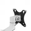 Neomounts DS60-425WH1 Monitorio laikiklis 17-27 colių - taupantis vietą, spaustuvas/įvorė, 8 kg, 43,2 cm (17 col.), 68,6 cm (27 col.), 100 x 100 mm, Baltas