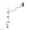 Neomounts DS60-425WH1 Monitorio laikiklis 17-27 colių - taupantis vietą, spaustuvas/įvorė, 8 kg, 43,2 cm (17 col.), 68,6 cm (27 col.), 100 x 100 mm, Baltas