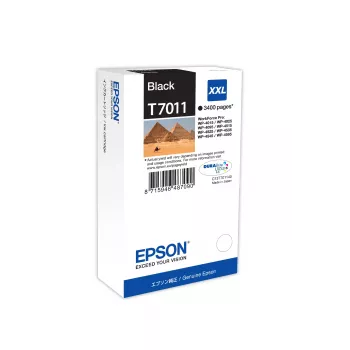 Originalus Epson rašalo kasetė C13T70114010 T7011 XXL juoda