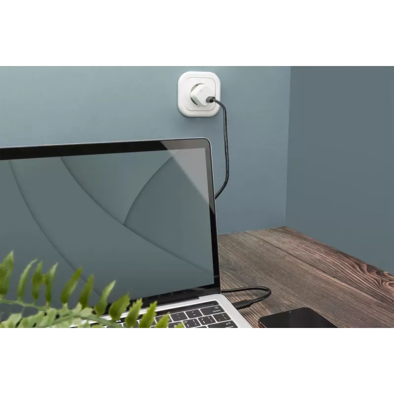 DIGITUS ASSMANN USB Type-C jungiamasis laidas, tipas C į C, vyriškas/vyriškas, 1 m, didelės spartos juodas