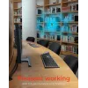 Belaidė klaviatūra KeySonic KSK-8023BTRF (DE) universali Bluetooth QWERTZ vokiška antracitinė, juoda