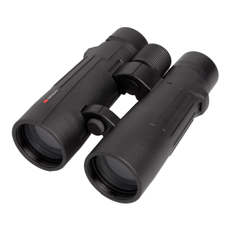 BRAUN Compagno 10x50 WP žiūronai BAK-4 stogas juodi