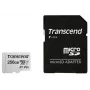 TRANSCEND Micro SDXC kortelė 300S 256GB UHS-I U3 su adapteriu