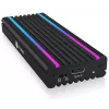 ICY BOX IB-1824ML-C31 SSD dėklas M.2 juodas