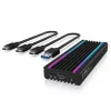 ICY BOX IB-1824ML-C31 SSD dėklas M.2 juodas