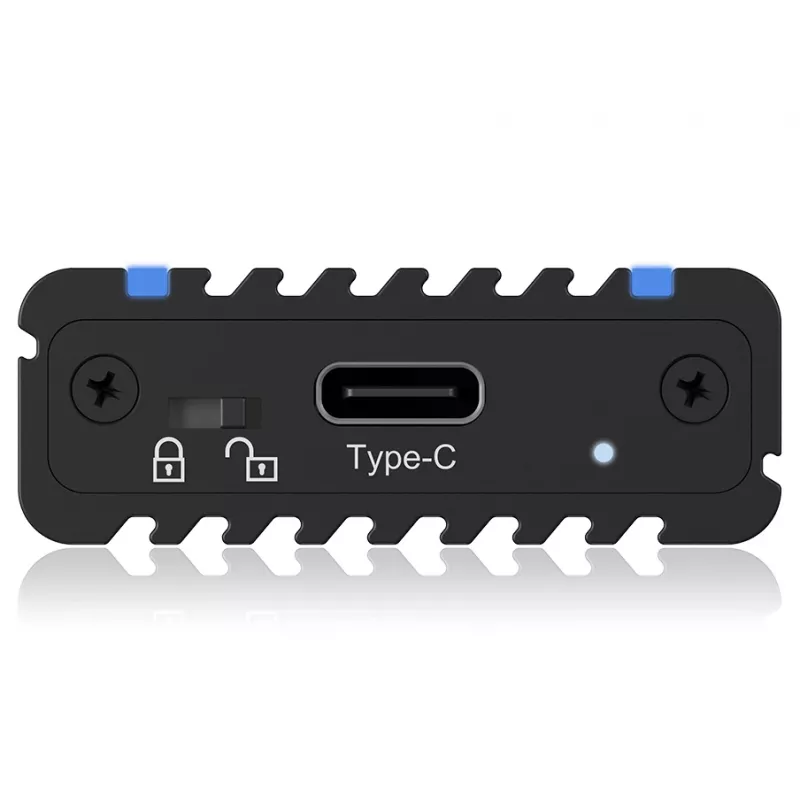 ICY BOX IB-1824ML-C31 SSD dėklas M.2 juodas