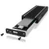 ICY BOX IB-1824ML-C31 SSD dėklas M.2 juodas