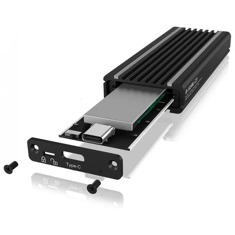 ICY BOX IB-1824ML-C31 SSD dėklas M.2 juodas