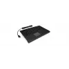 Klaviatūra KeySonic ACK-540U+ (DE) su integruota jutikline kilimėle, QWERTZ, juoda