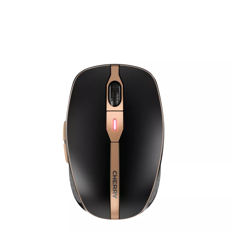 CHERRY DW 9100 SLIM belaidis klaviatūros ir pelės rinkinys, RF + Bluetooth, QWERTZ šveicariškas, juodas