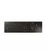 CHERRY DW 9100 SLIM belaidis klaviatūros ir pelės rinkinys, RF + Bluetooth, QWERTZ šveicariškas, juodas