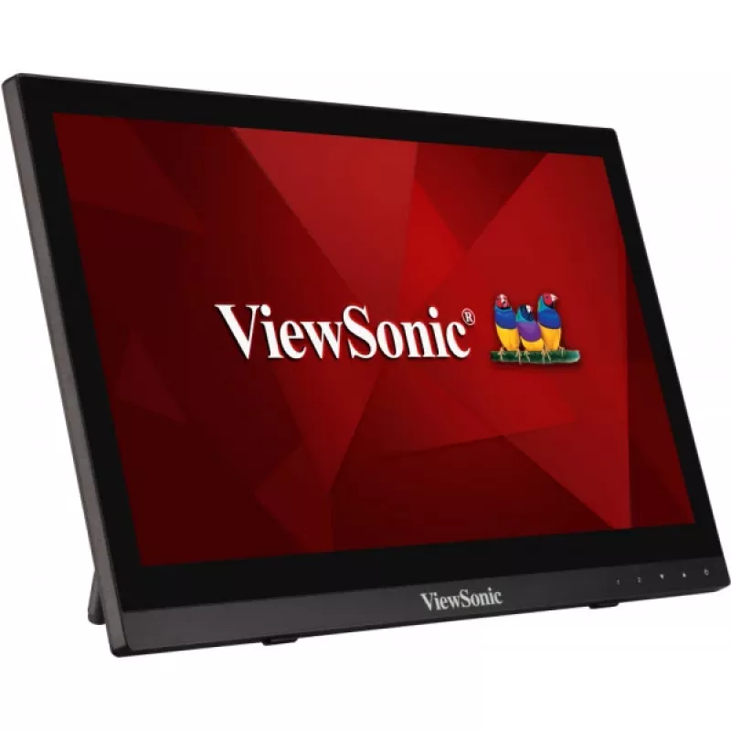 Monitorius Viewsonic TD1630-3 39,6 cm (15,6 colio) HD LCD jutiklinis daugialietis juodas