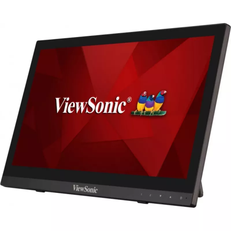 Monitorius Viewsonic TD1630-3 39,6 cm (15,6 colio) HD LCD jutiklinis daugialietis juodas