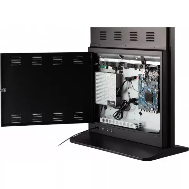ViewSonic EP5542T interaktyvus skaitmeninis ePoster stendas, 139,7 cm (55 col.) LED, 450 cd/m², 4K Ultra HD, juodas, liečiamas ekranas, Android 8.0