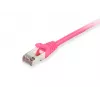 Equip Cat.6 S/FTP jungiamasis laidas, 50 m, rožinis