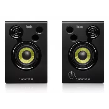 Hercules DJMonitor 32 juodi garsiakalbiai