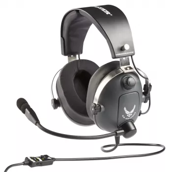 Thrustmaster T.Flight U.S. Air Force ausinės su laidu, juoda/pilka