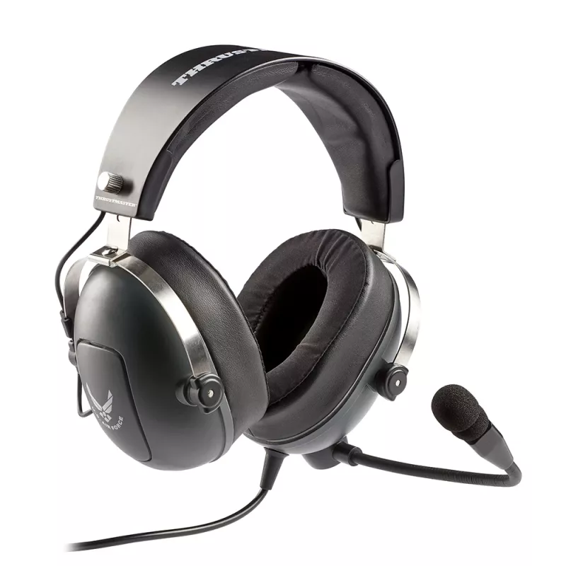 Thrustmaster T.Flight U.S. Air Force ausinės su laidu, juoda/pilka