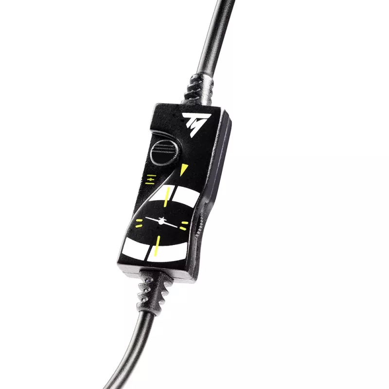 Thrustmaster T.Flight U.S. Air Force ausinės su laidu, juoda/pilka