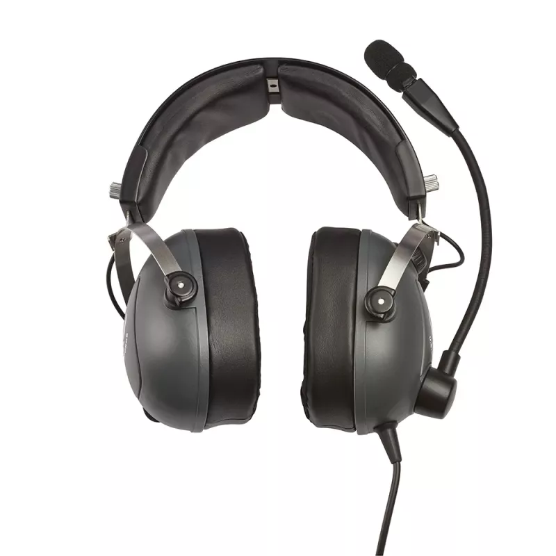 Thrustmaster T.Flight U.S. Air Force ausinės su laidu, juoda/pilka