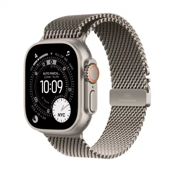 APPLE Watch Ultra 3 (2025) 5G 49mm Natūralaus titano korpusas su natūralaus titano Milanese apyranke