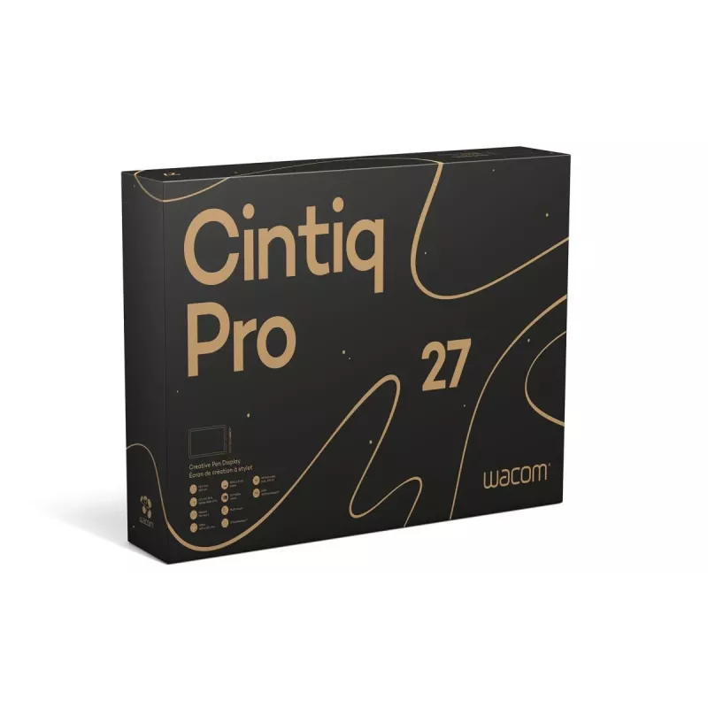 Wacom Cintiq Pro 27 piešimo planšetė su monitoriumi – 27 colių, 4K UHD, be stovo