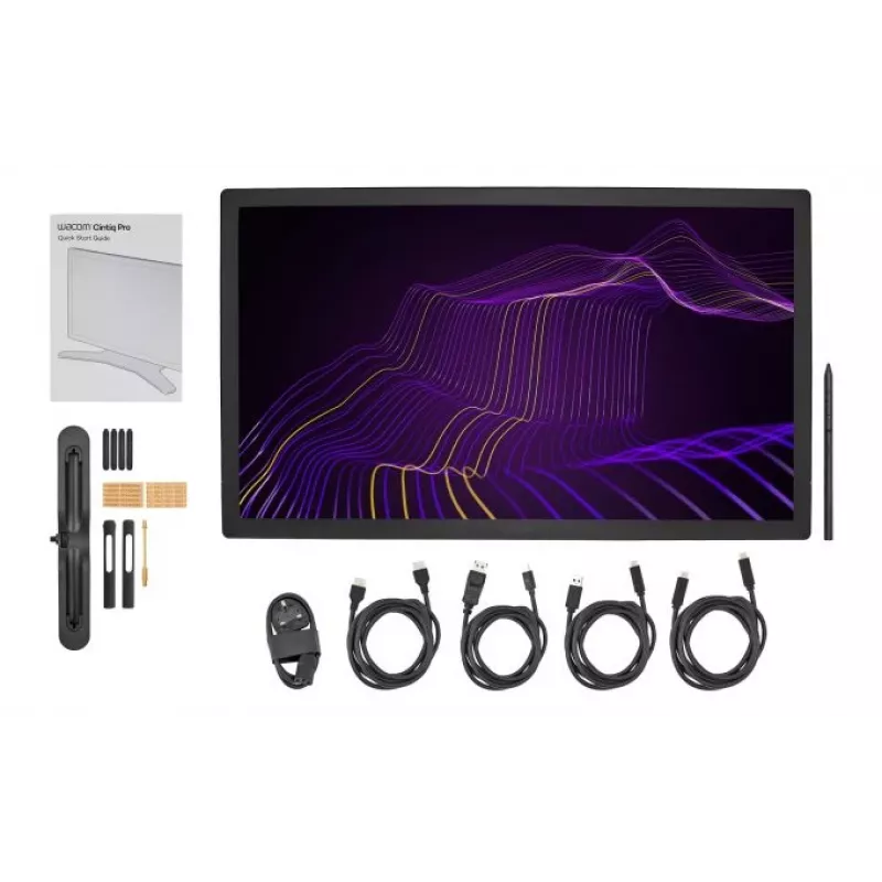 Wacom Cintiq Pro 27 piešimo planšetė su monitoriumi – 27 colių, 4K UHD, be stovo