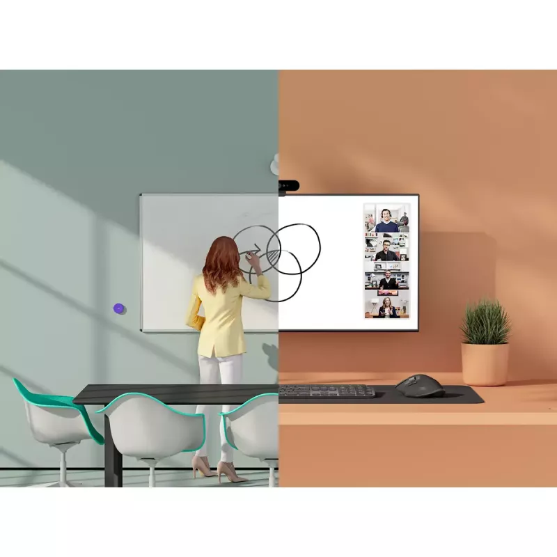 Kamera Logitech Scribe Full HD 1920 x 1080 15 fps Bluetooth Balta