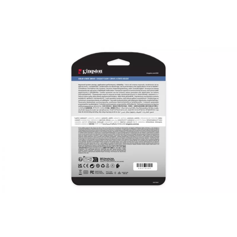 Kingston Technology DC2000B 960GB PCIe 4.0 M.2 2280 SSD serveriams