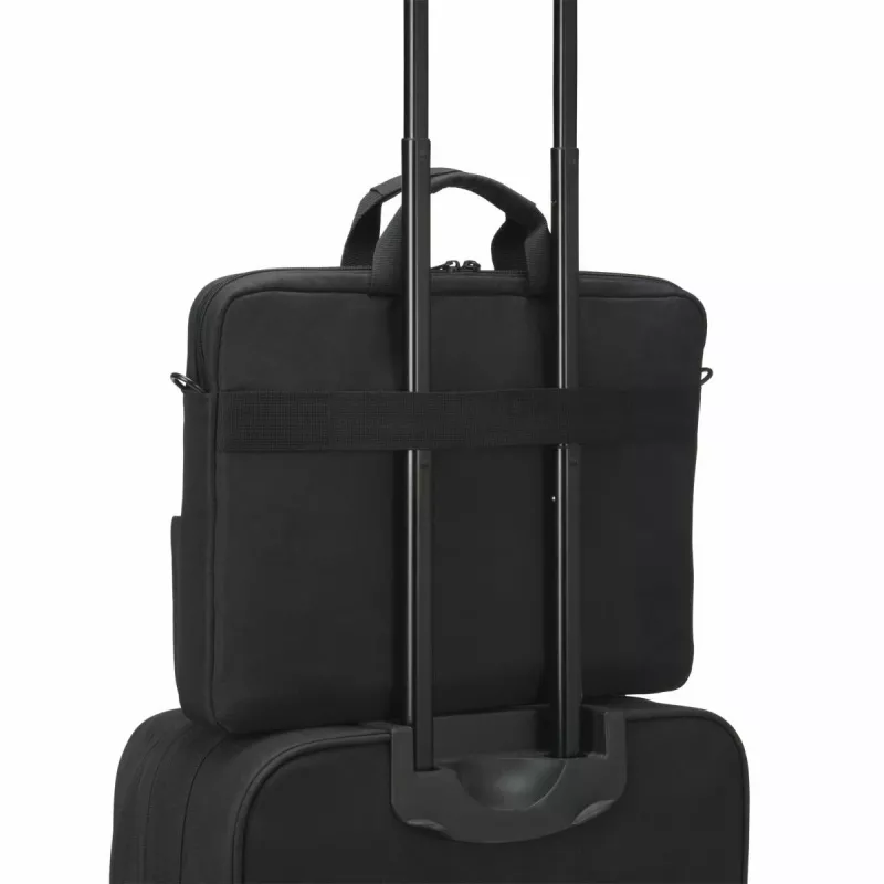 Dėklas nešiojamam kompiuteriui DICOTA Eco Slim Case Plus Base - 13-15.6 col. - Juodas / 300d Rpet Poliesteris