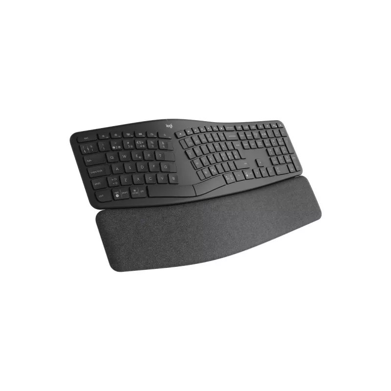 LOGITECH Ergo K860 - Belaidė išskirstyta klaviatūra Graphite Azerty Prancūziška