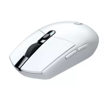 LOGITECH G305 Lightspeed belaidė žaidimų pelė balta
