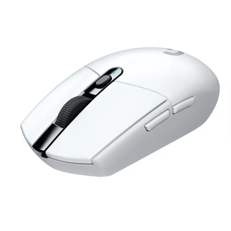 LOGITECH G305 Lightspeed belaidė žaidimų pelė balta