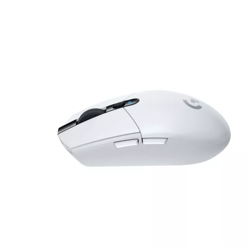 LOGITECH G305 Lightspeed belaidė žaidimų pelė balta