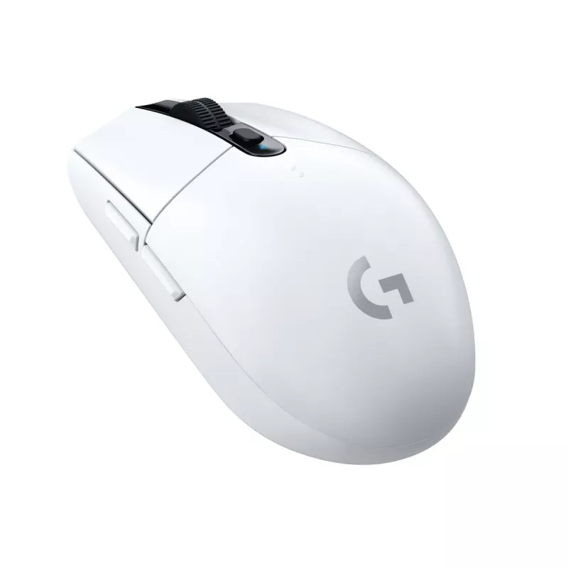 LOGITECH G305 Lightspeed belaidė žaidimų pelė balta