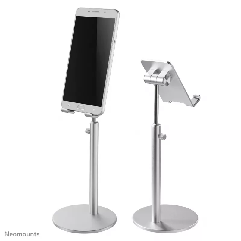 Neomounts DS10-200SL1 stovas telefonui iki 7 colių – reguliuojamo aukščio – universalus